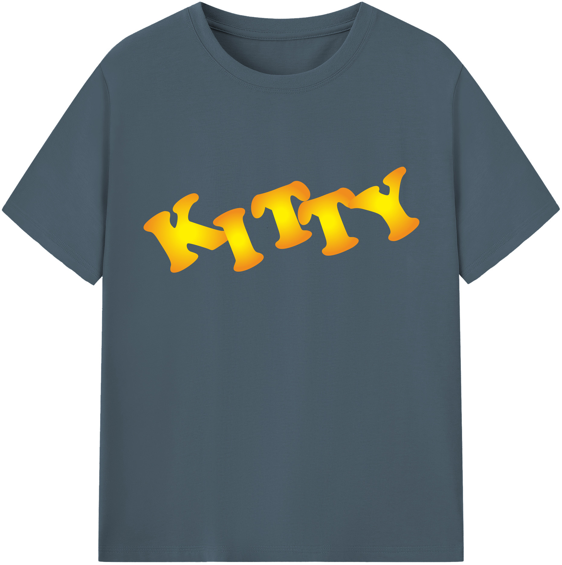 （画像用） Hello Kitty ハローキティ 綿100％半袖Tシャツ（フロントプリント）